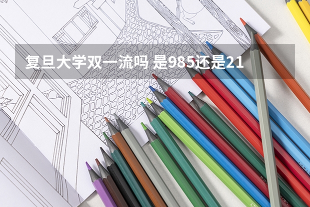 复旦大学双一流吗 是985还是211大学