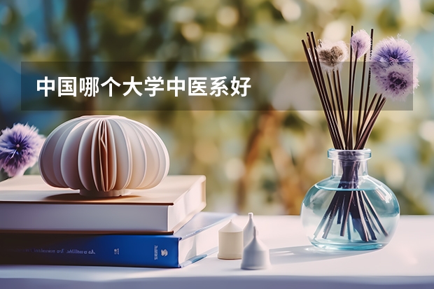 中国哪个大学中医系好