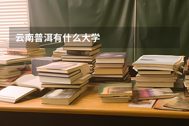 云南普洱有什么大学