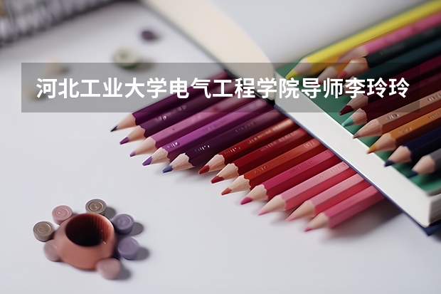 河北工业大学电气工程学院导师李玲玲怎么样