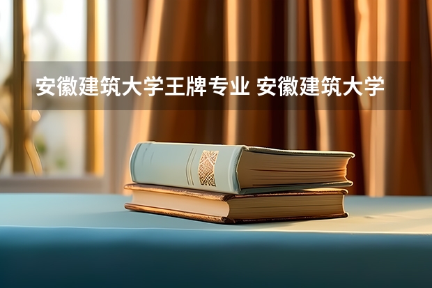 安徽建筑大学王牌专业 安徽建筑大学专业排名