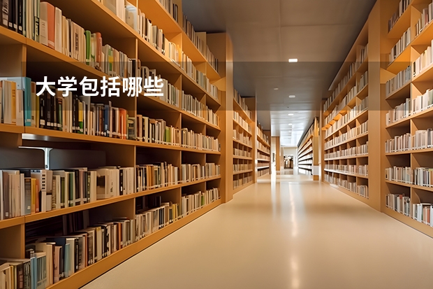 大学包括哪些