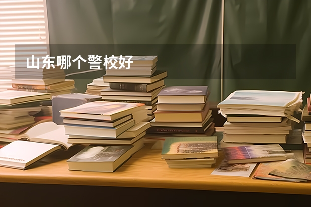 山东哪个警校好
