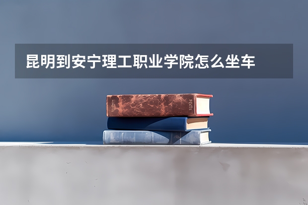 昆明到安宁理工职业学院怎么坐车