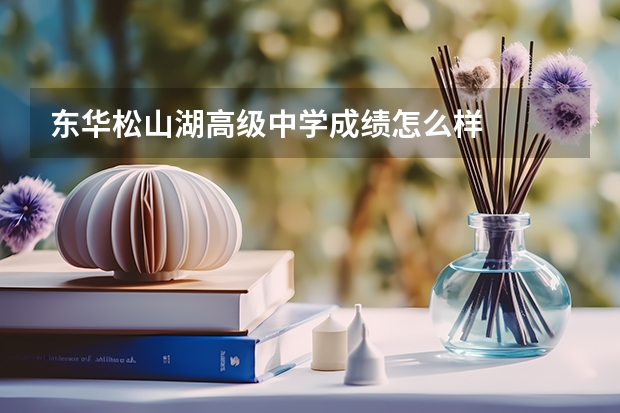 东华松山湖高级中学成绩怎么样