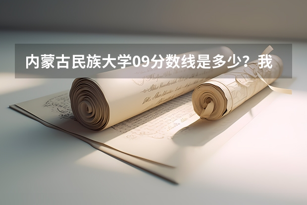 内蒙古民族大学09分数线是多少？我区内的，445，能进吗?