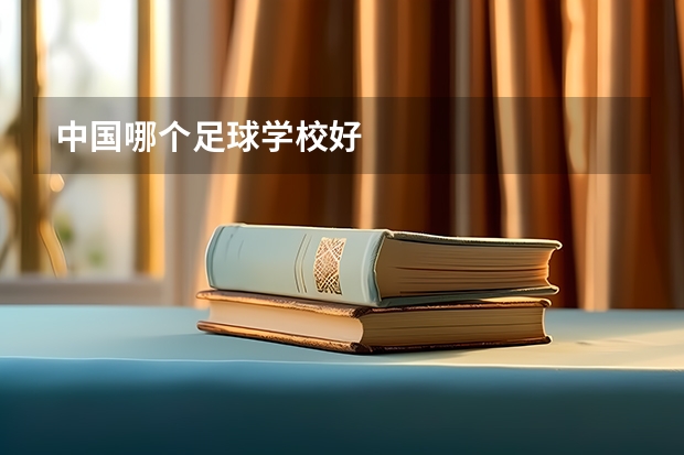 中国哪个足球学校好