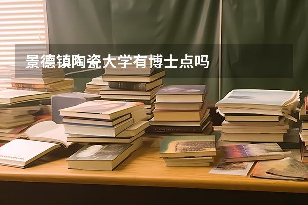 景德镇陶瓷大学有博士点吗