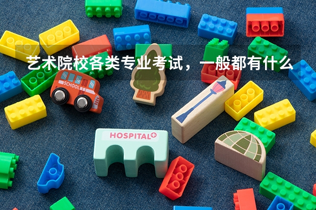 艺术院校各类专业考试，一般都有什么要求呢？