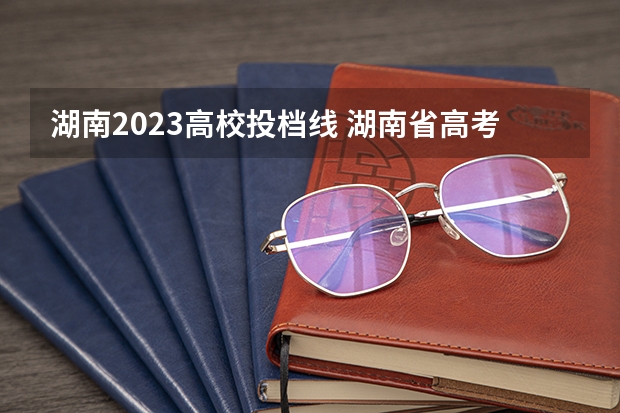 湖南2023高校投档线 湖南省高考2023投档线