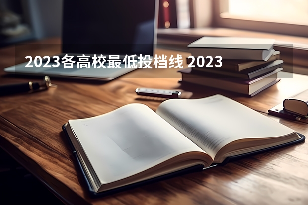 2023各高校最低投档线 2023各大院校投档线