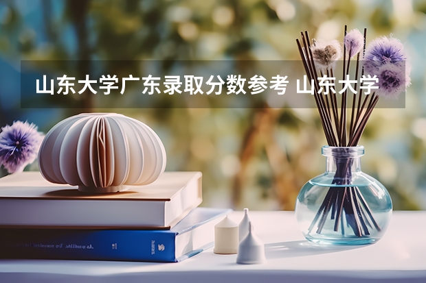 山东大学广东录取分数参考 山东大学广东招了多少人