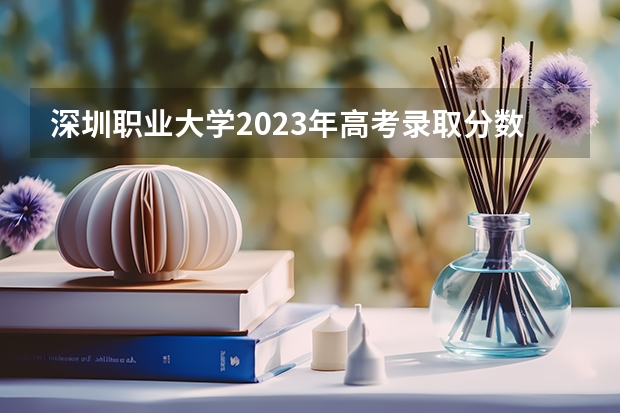 深圳职业大学2023年高考录取分数线是多少？