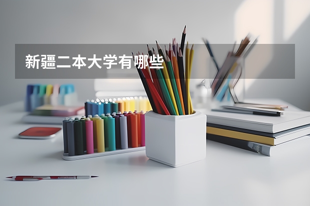 新疆二本大学有哪些