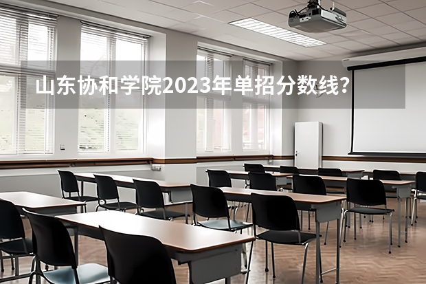 山东协和学院2023年单招分数线？（山东城市建设学院单招分数线）