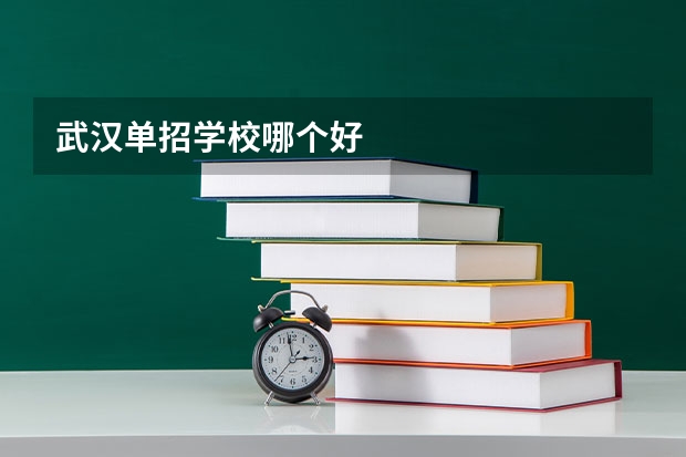 武汉单招学校哪个好