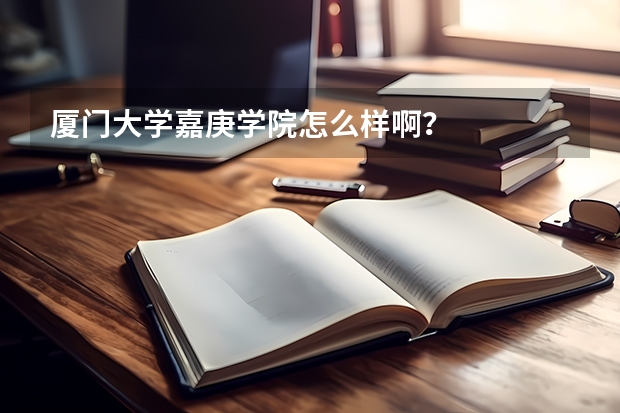 厦门大学嘉庚学院怎么样啊?