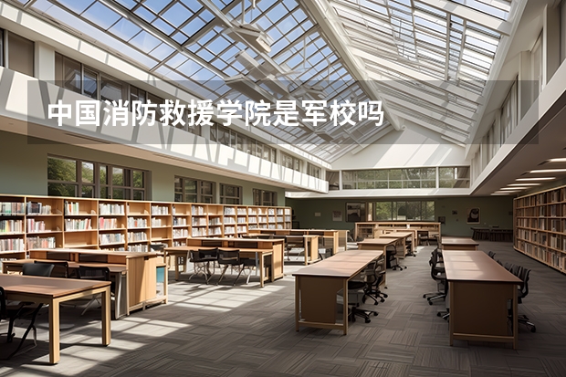 中国消防救援学院是军校吗