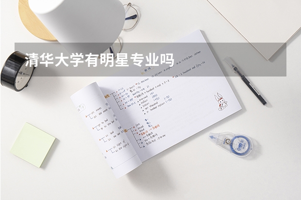 清华大学有明星专业吗