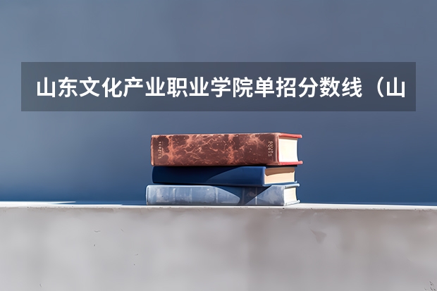山东文化产业职业学院单招分数线（山东协和学院2023年单招分数线？）