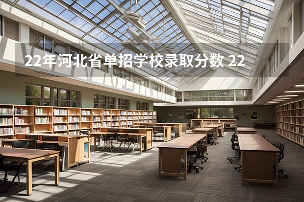 22年河北省单招学校录取分数 22年河北对口计算机单招分数线