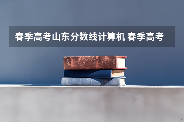 春季高考山东分数线计算机 春季高考山东分数线