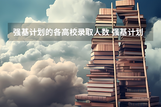 强基计划的各高校录取人数 强基计划各省名额分配