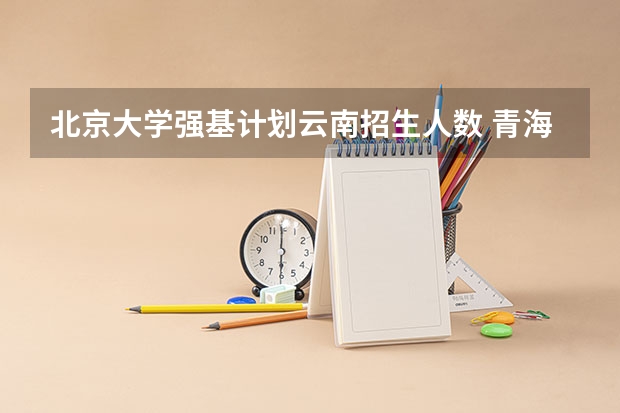 北京大学强基计划云南招生人数 青海强基计划招生人数