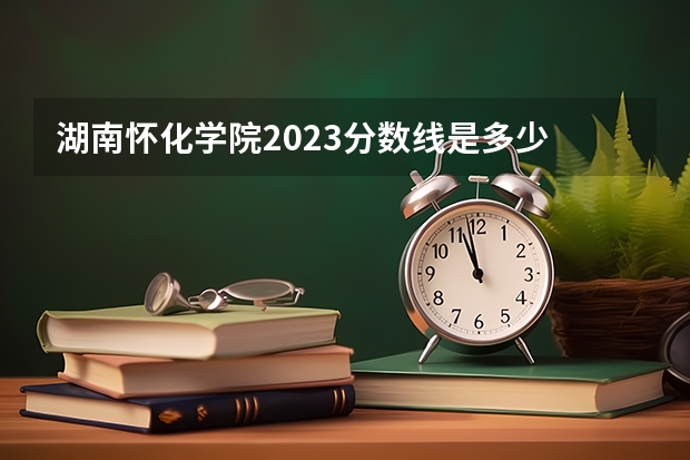 湖南怀化学院2023分数线是多少